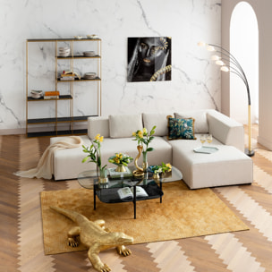 Méridienne canapé Infinity crème Kare Design