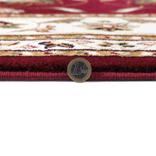 Tapis rond SHERBORNE Rouge