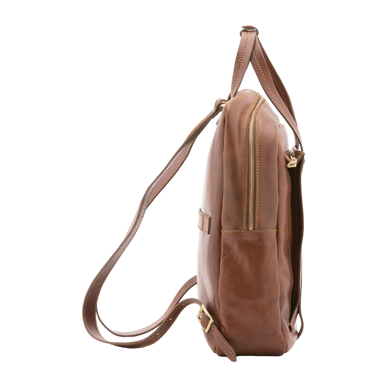 Zaino  unisex In Vera pelle Made in Italy 43x33x11 cm