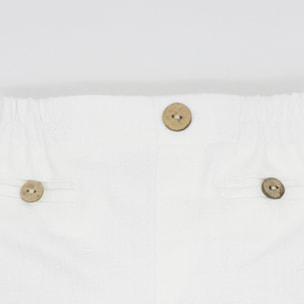 BERMUDA LINO RÚSTICO CRUDO