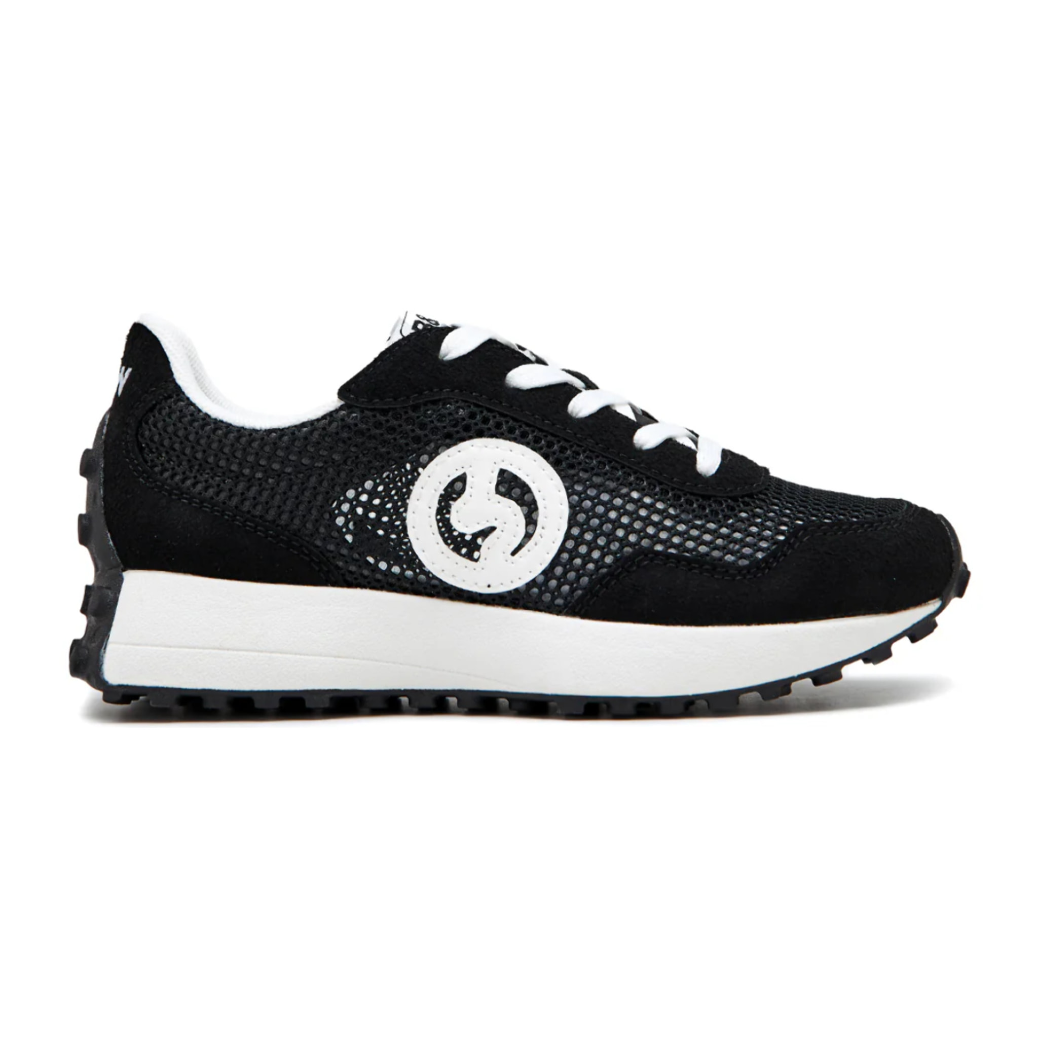 Zapatillas Deportivas Logo Mesh con Detalles en Negro