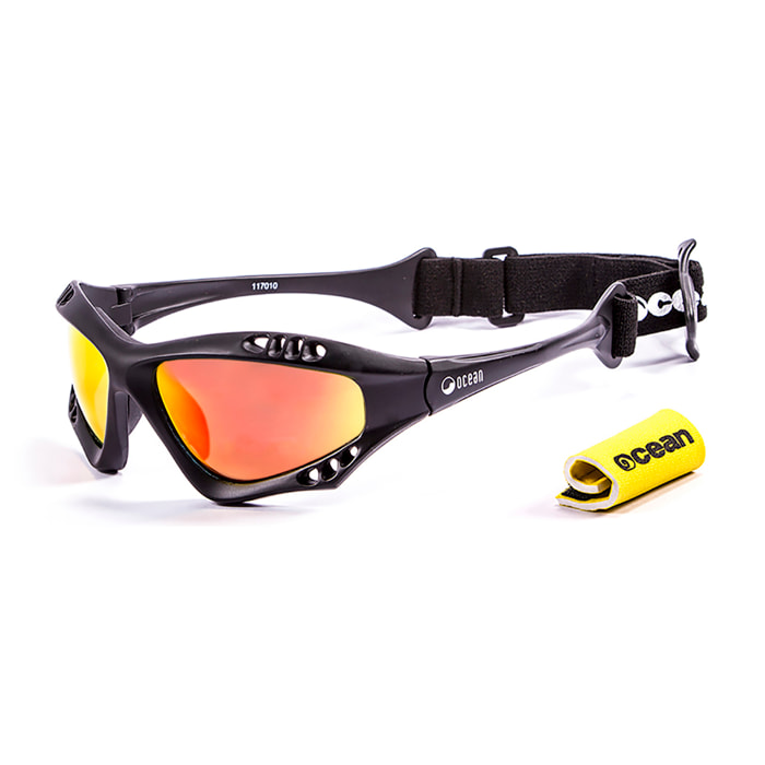 Gafas de deportes acuáticos OCEAN AUSTRALIA - Negro mate / Revo