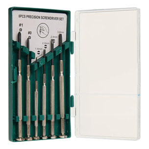 Kit Tournevis Precision 6 Pièces