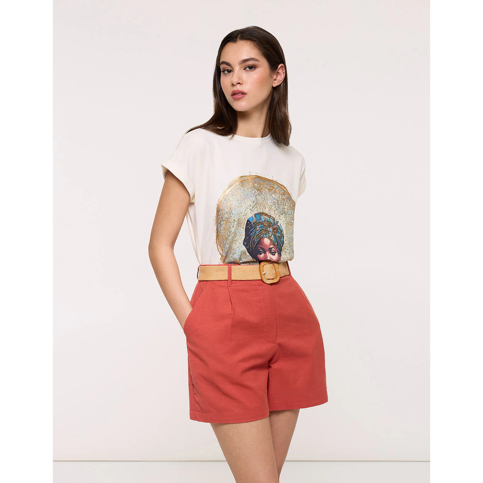 Short Naranja - Valnix