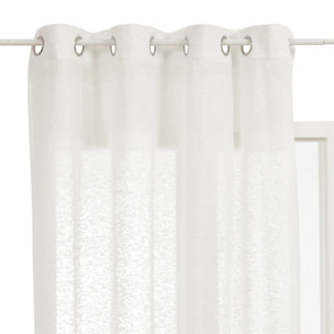 Voilage Eyda 140x240cm blanc