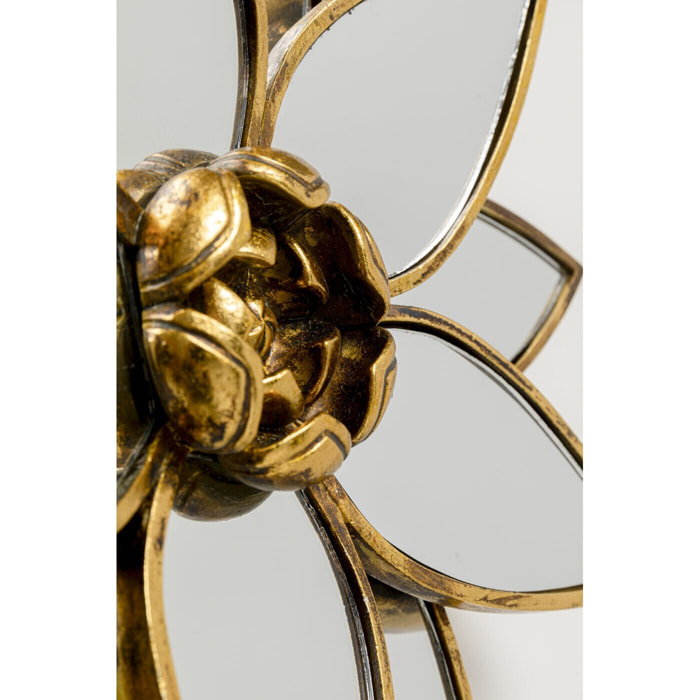 Déco murale miroir lotus 33cm Kare Design