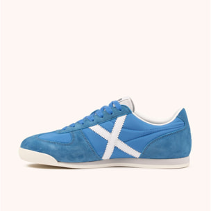 Sneaker Casual Azul Cielo y Blanco | MUNICH STEREO 06