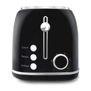 Tostador vintage GRV9 SWEISS, negro