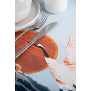 Nappe 140×180 Excelsa – Fuji, Coton Multicolore