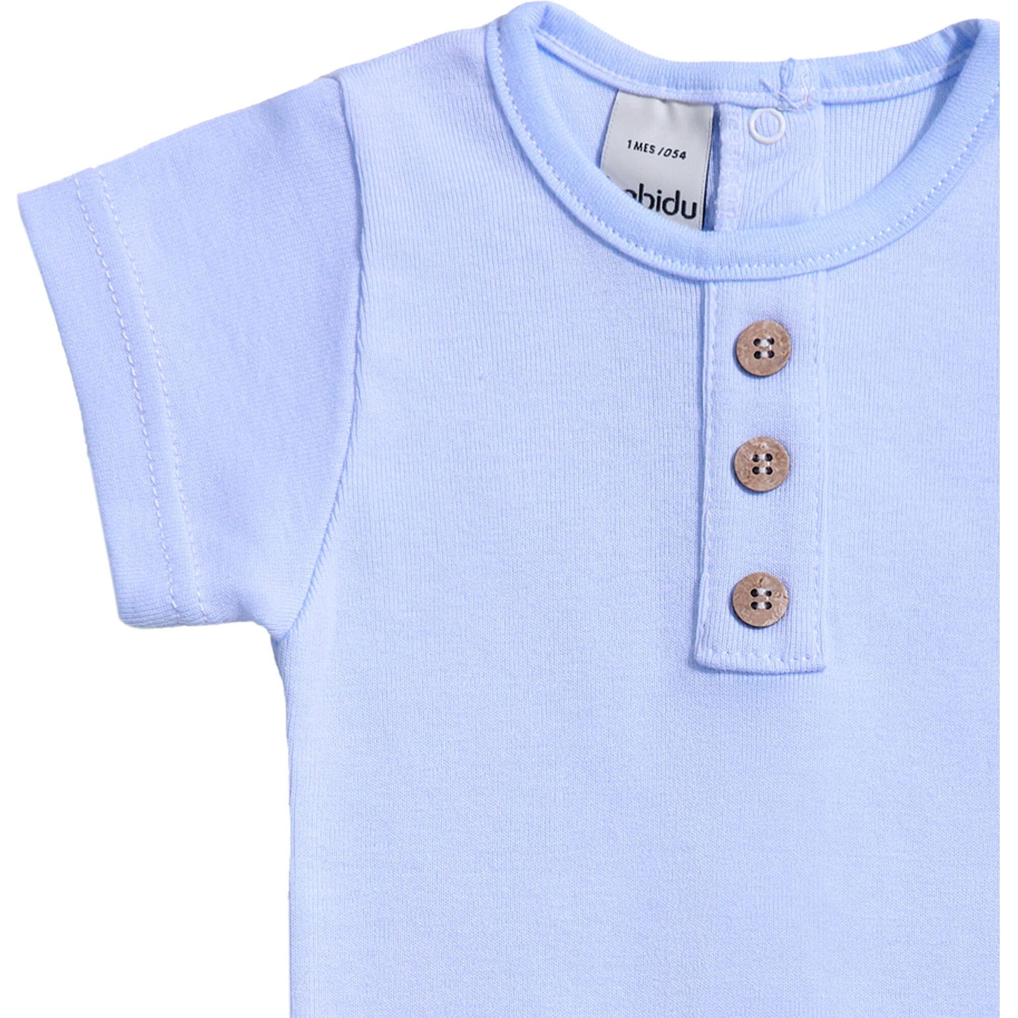 Body bebé manga corta con tapeta