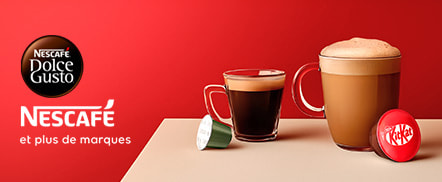 Nescafé® Dolce Gusto® Nescafé, savourez un café de qualité professionnelle