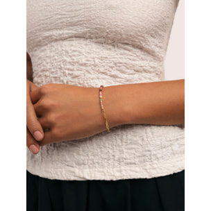 Pulsera Chic Amalia Acero Baño Oro