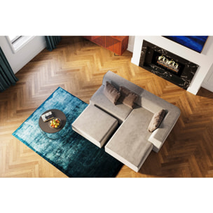 Tapis Cosy bleu Kare Design