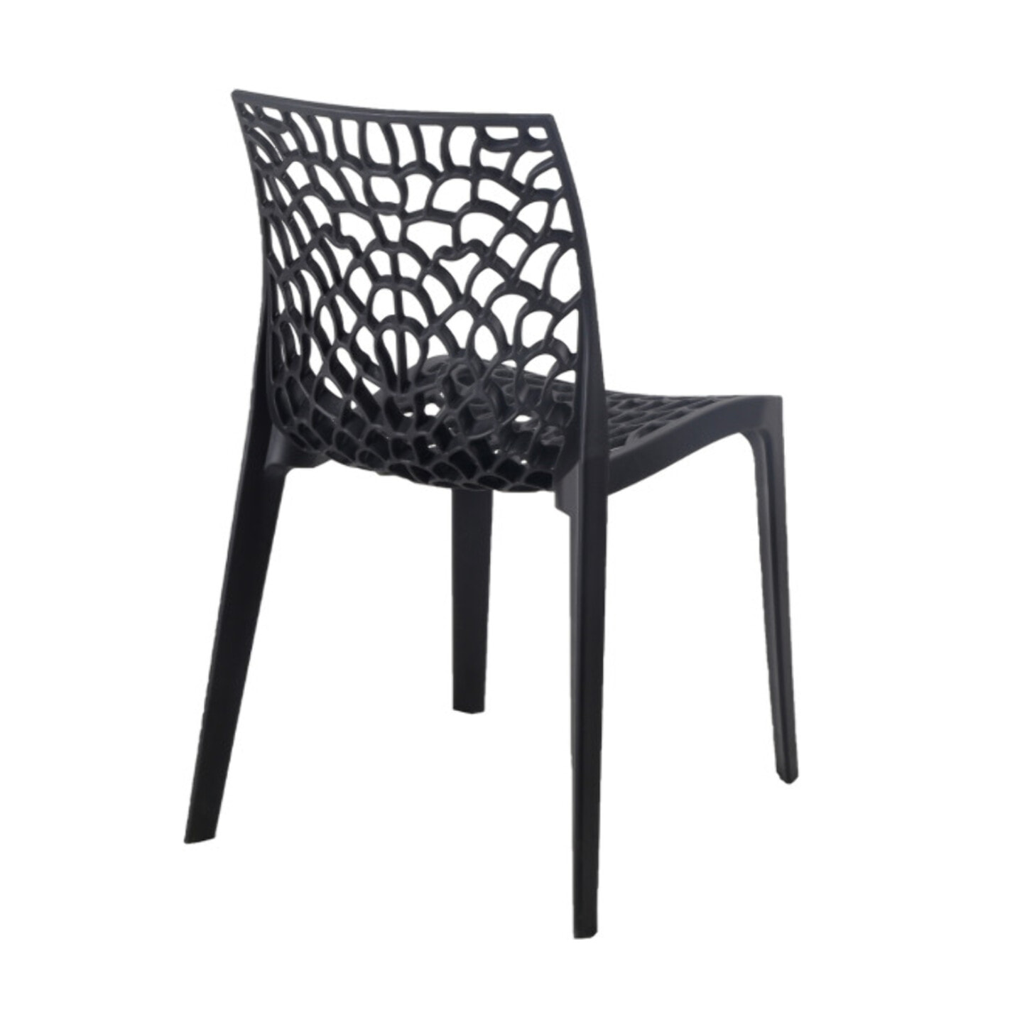 Chaise de repas ajourée et empilable - GRUYERE 2