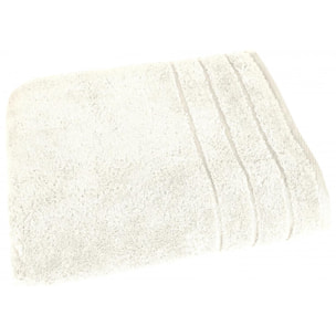 Drap de bain 95 x 140 cm Callisto 100% Coton peigné Longues Fibres. 660 gr/m² Vent du sud - Ivoire