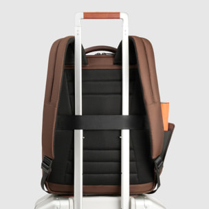 Piquadro Zaino porta pc e porta iPad® con tasca per AirPods®, protezioni antiurto e RFID