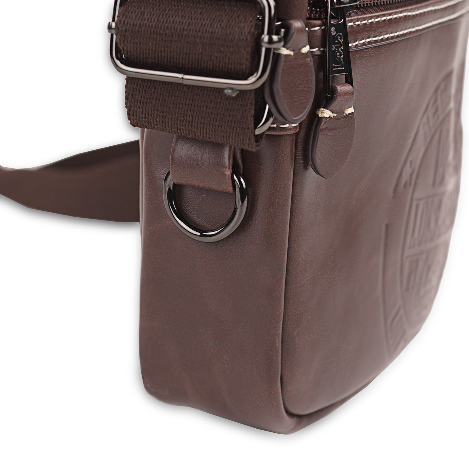 Bandolera Hombre Pu/Piel Lois Desert Marron