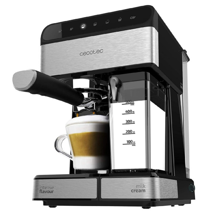 Cecotec Machine à café Semi-automatique Power Instant-ccino 20 Touch Serie Nera.