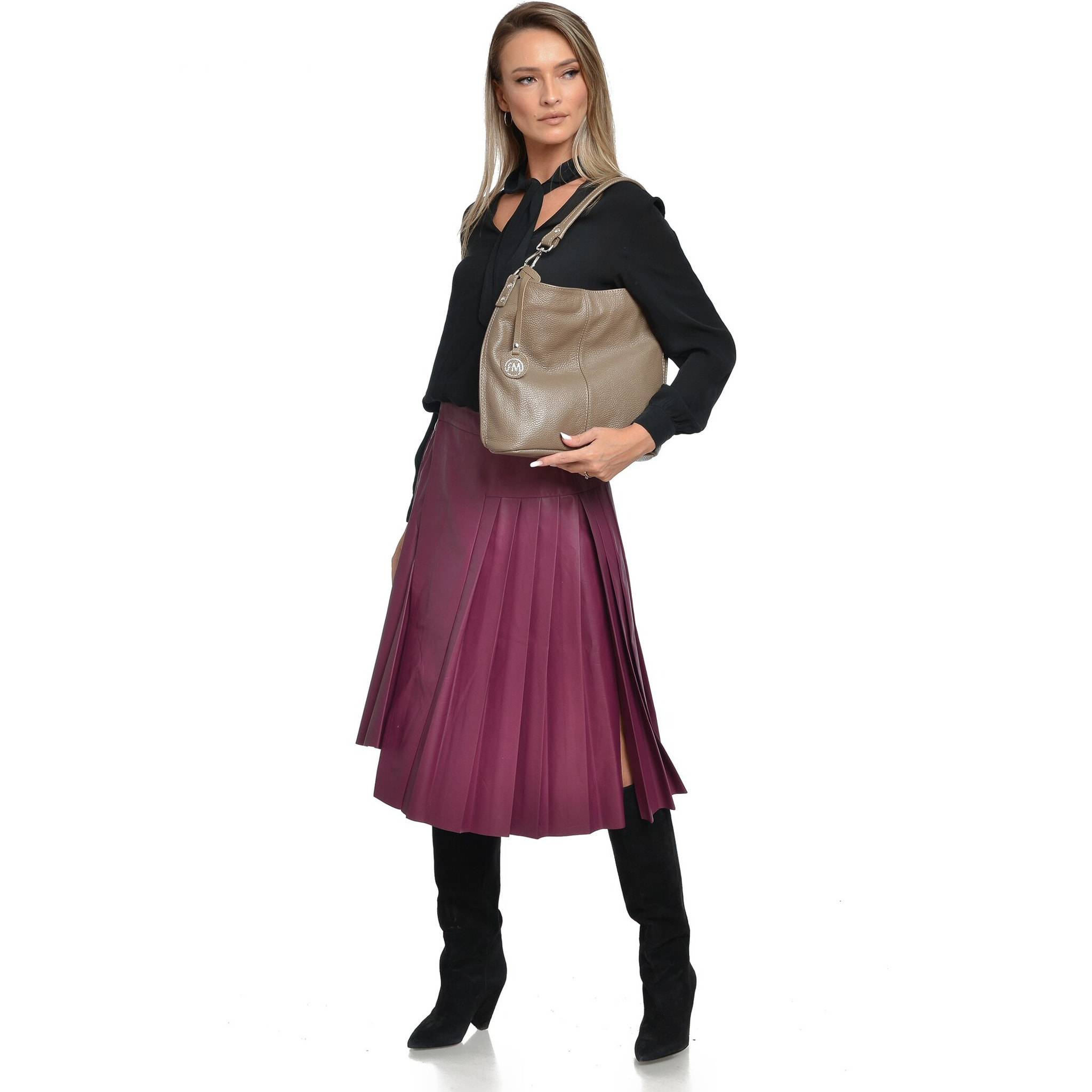 Borsa a tracolla Roberta M Beige