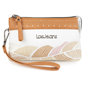 Cartera De Mano Triple Skpat Galatea Blanco