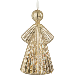 J-Line figurine Ange - verre - or - large - LED