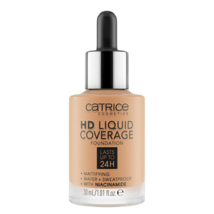 Hd Liquid Coverage Foundation - Fond de Teint Liquide Haute Couvrance 30ml