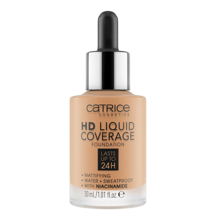 Hd Liquid Coverage Foundation - Fond de Teint Liquide Haute Couvrance 30ml