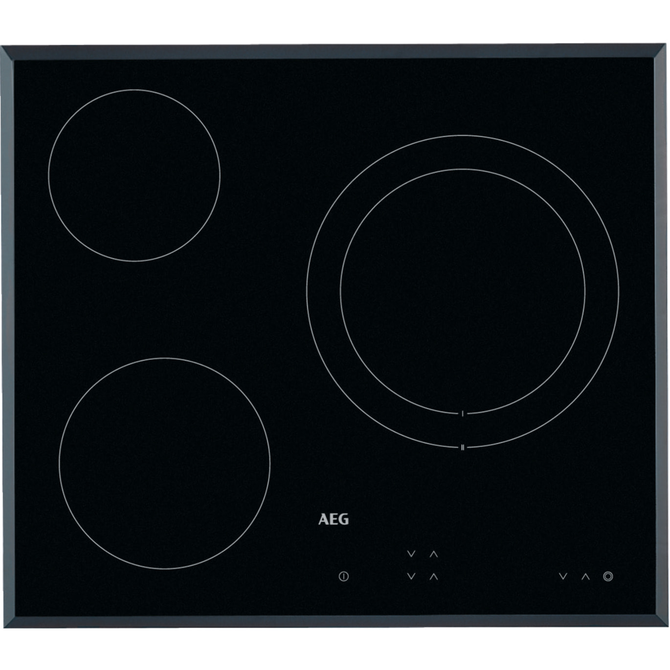 AEG Placa vitrocerámica Serie 3000 Victrocerámica de 60 cm HK623021FB