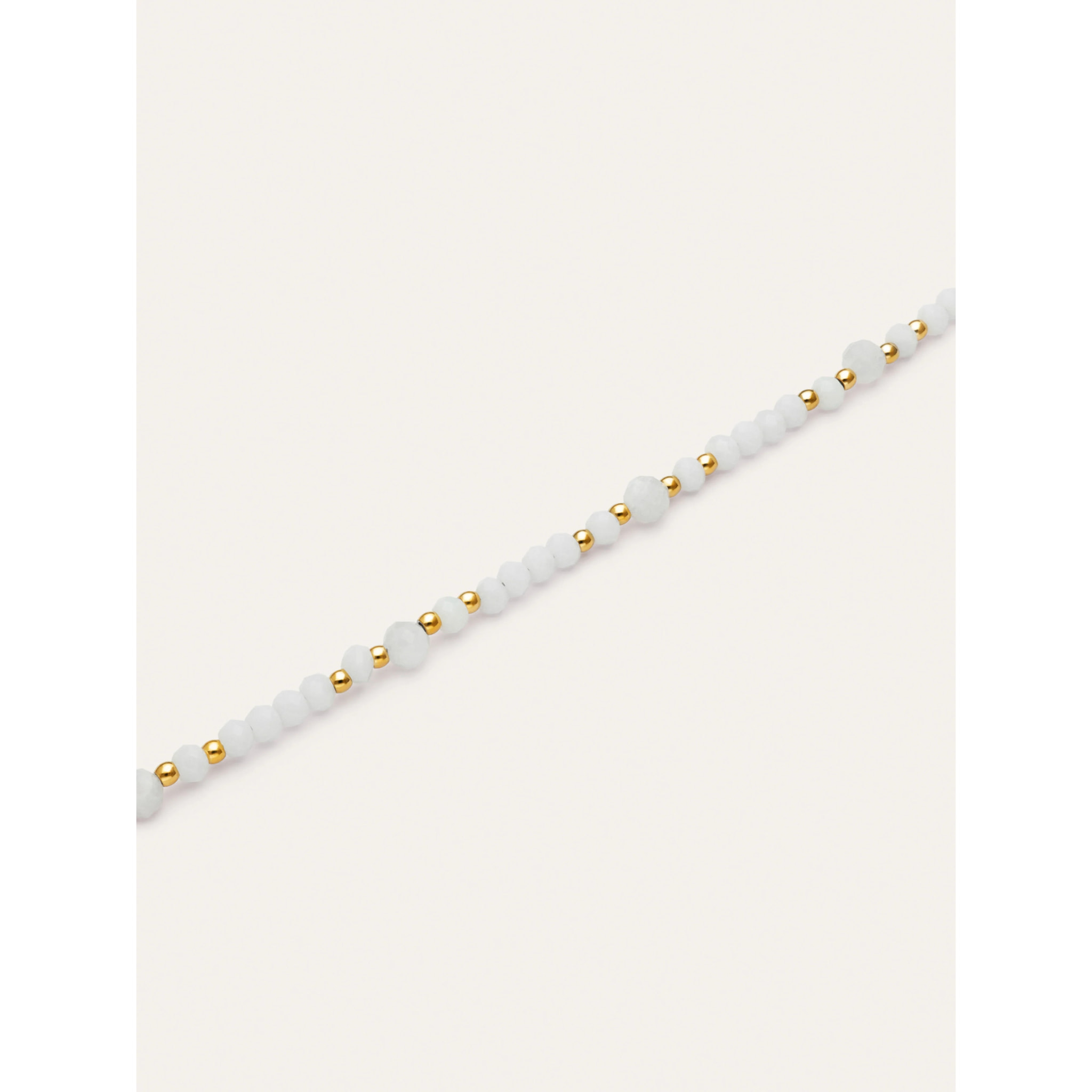 Pulsera Clara Acero Baño Oro