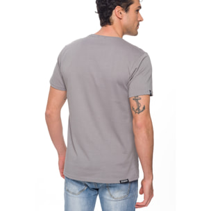 Camiseta Hot Buttered NAHUA Gris Claro