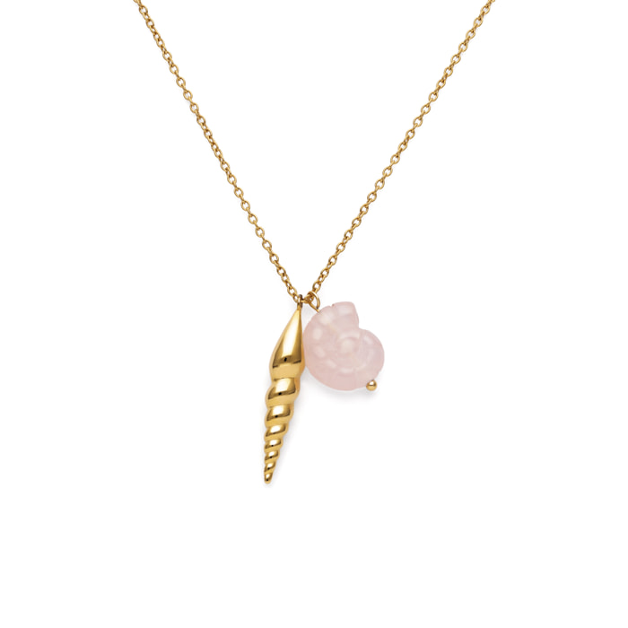 Collana Moana  Acciao Placcato Oro