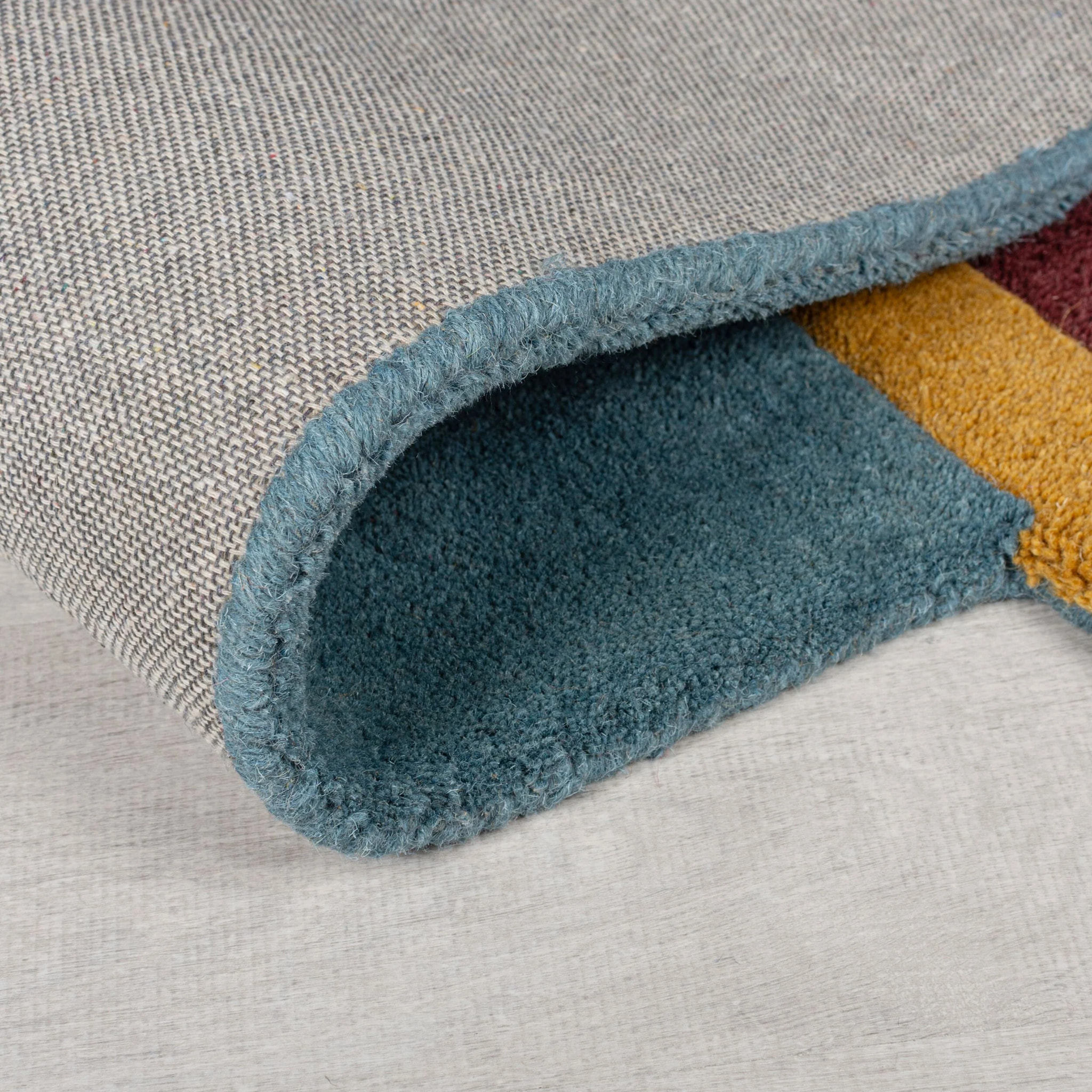 Tapis en laine SHUFFLE Multicolore