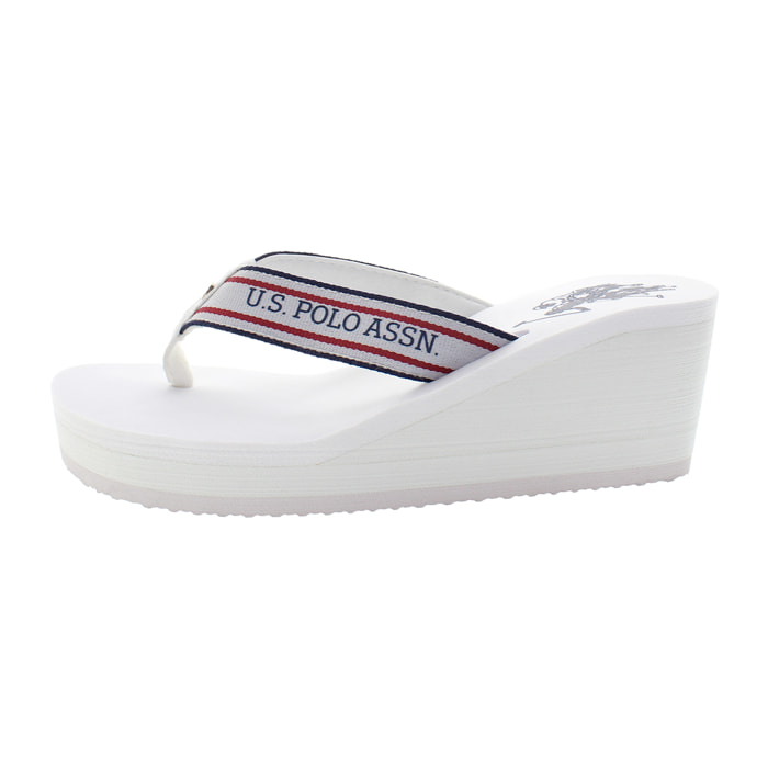 U.S. Polo Assn. - Infradito CHANY006W4T1 in tessuto per donna