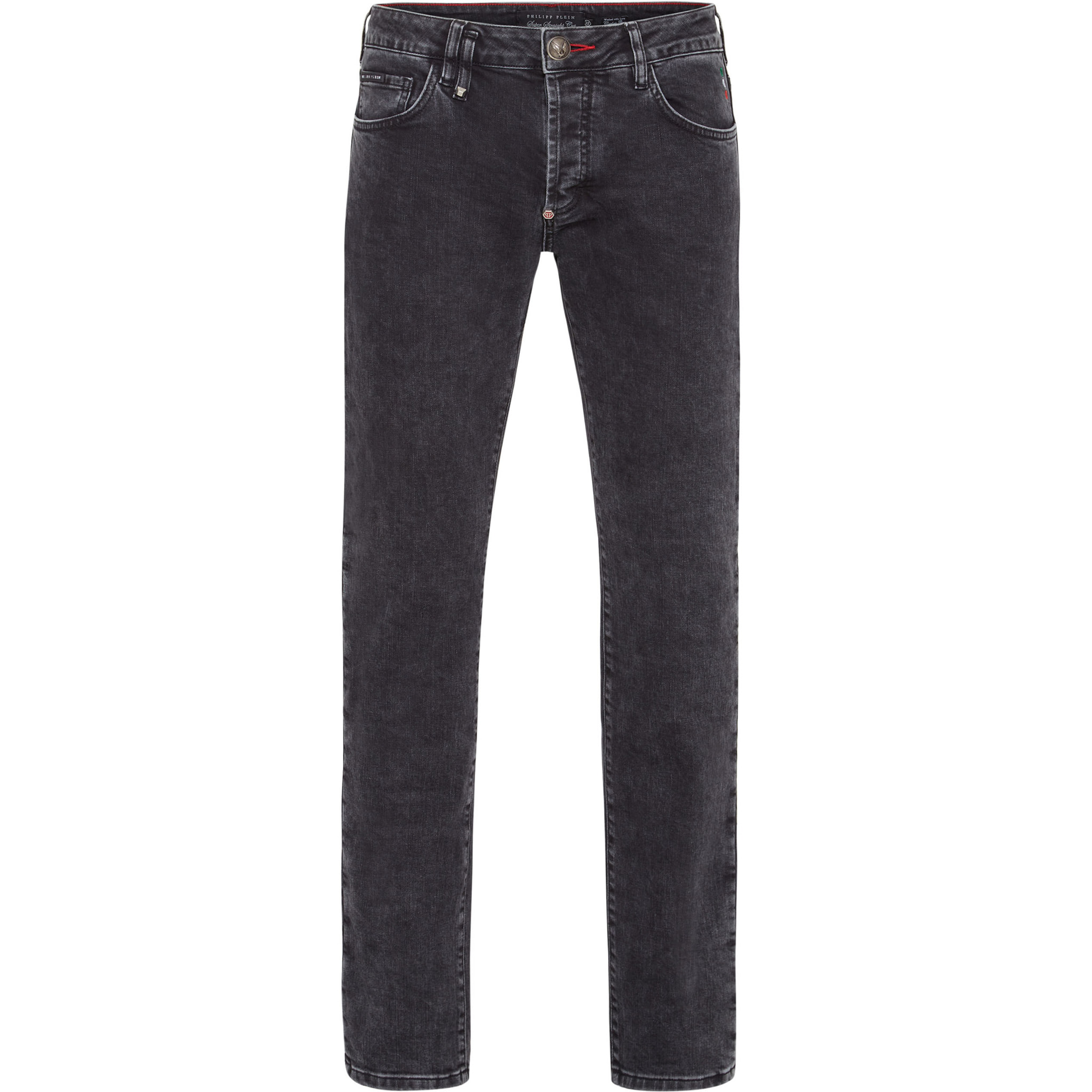 PHILIPP PLEIN Vaqueros de corte recto ICONIC PLEIN