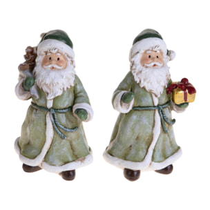 babbo natale con doni - Pezzi 2 - VERDE - Bianchi Dino SpA