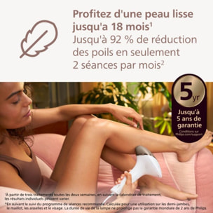 Epilateur lumière pulsée PHILIPS BRI945/00 Lumea Prestige