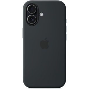 Coque APPLE iPhone 17 MagSafe silicone Noir