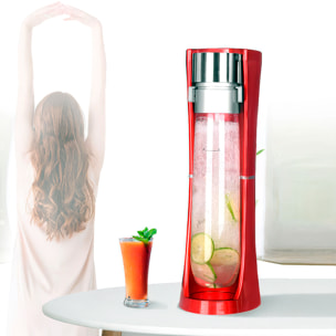 Máquina XP-010C para preparar agua con gas y bebidas carbonatadas en casa. Incluye botella de 1L.