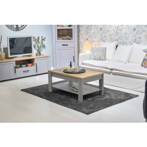 Tapis 200 x 300 cm en tissu doux à poils courts - KARA