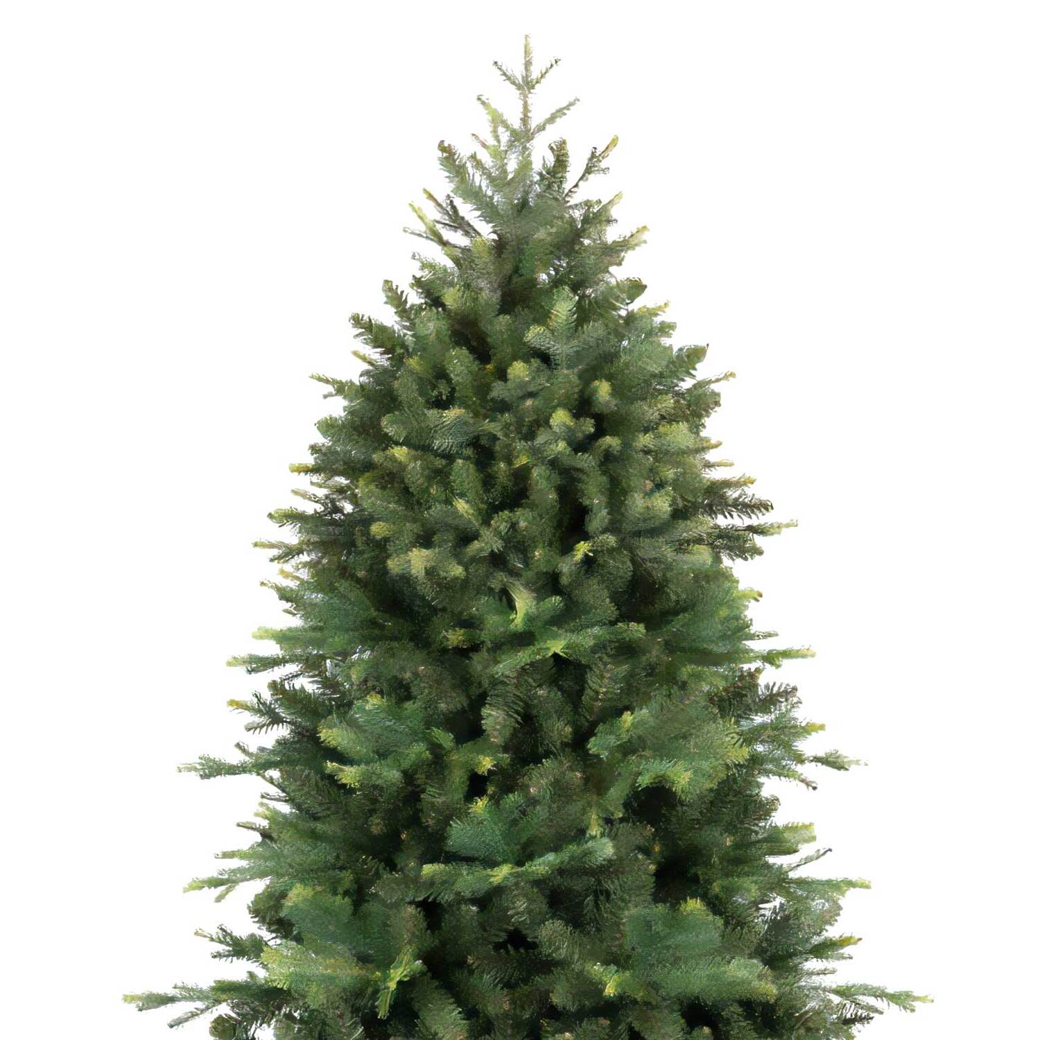 Barth - Albero di Natale effetto realistico in PE e PVC ø124x210H, 1418 rami