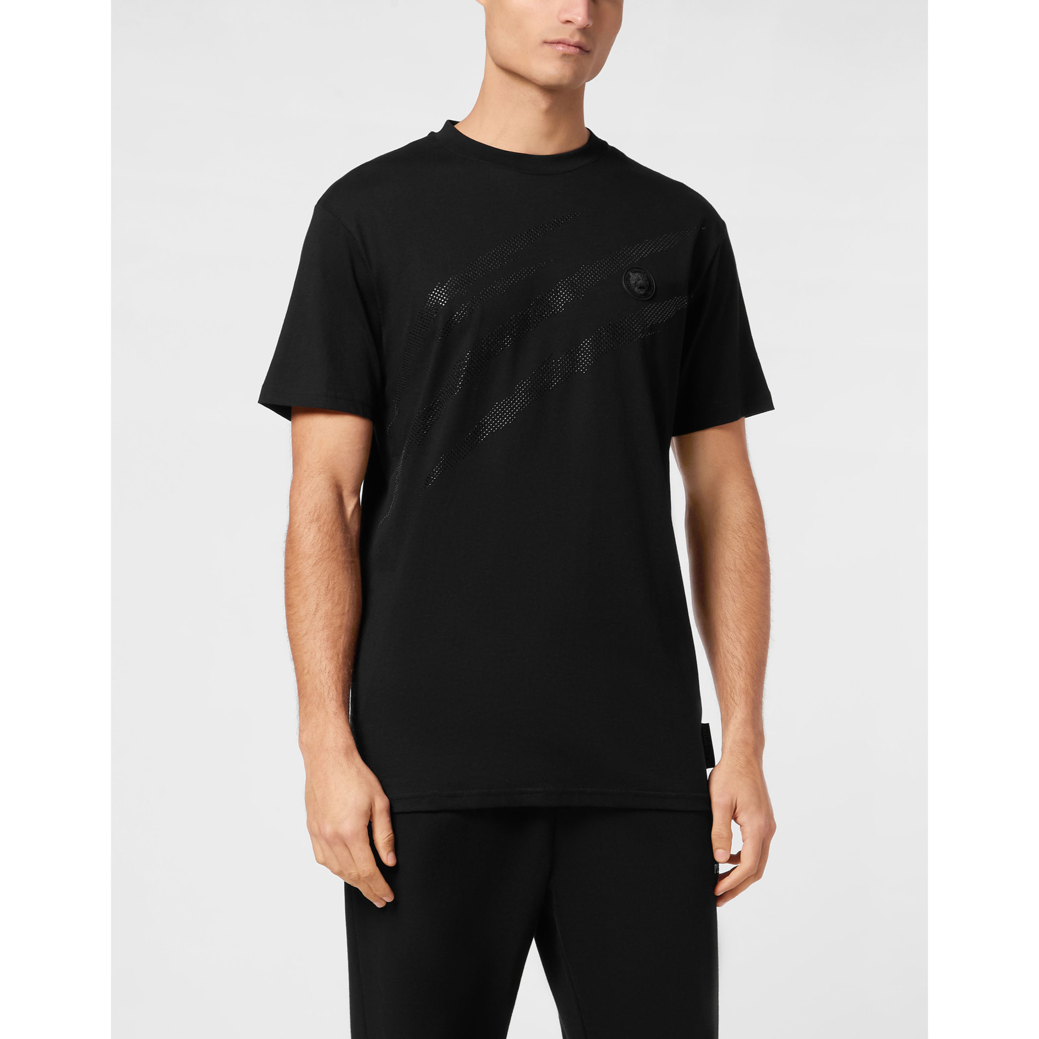 PLEIN SPORT T-Shirt Round Neck SCRATCH