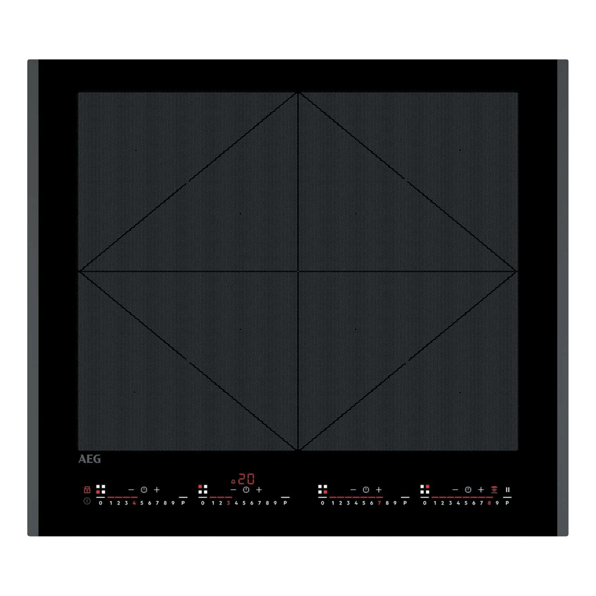 AEG Placa de inducción Serie 6000 TotalFlex de 60 cm TR64IT00FB