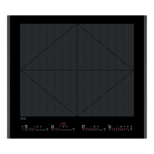 AEG Placa de inducción Serie 6000 TotalFlex de 60 cm TR64IT00FB