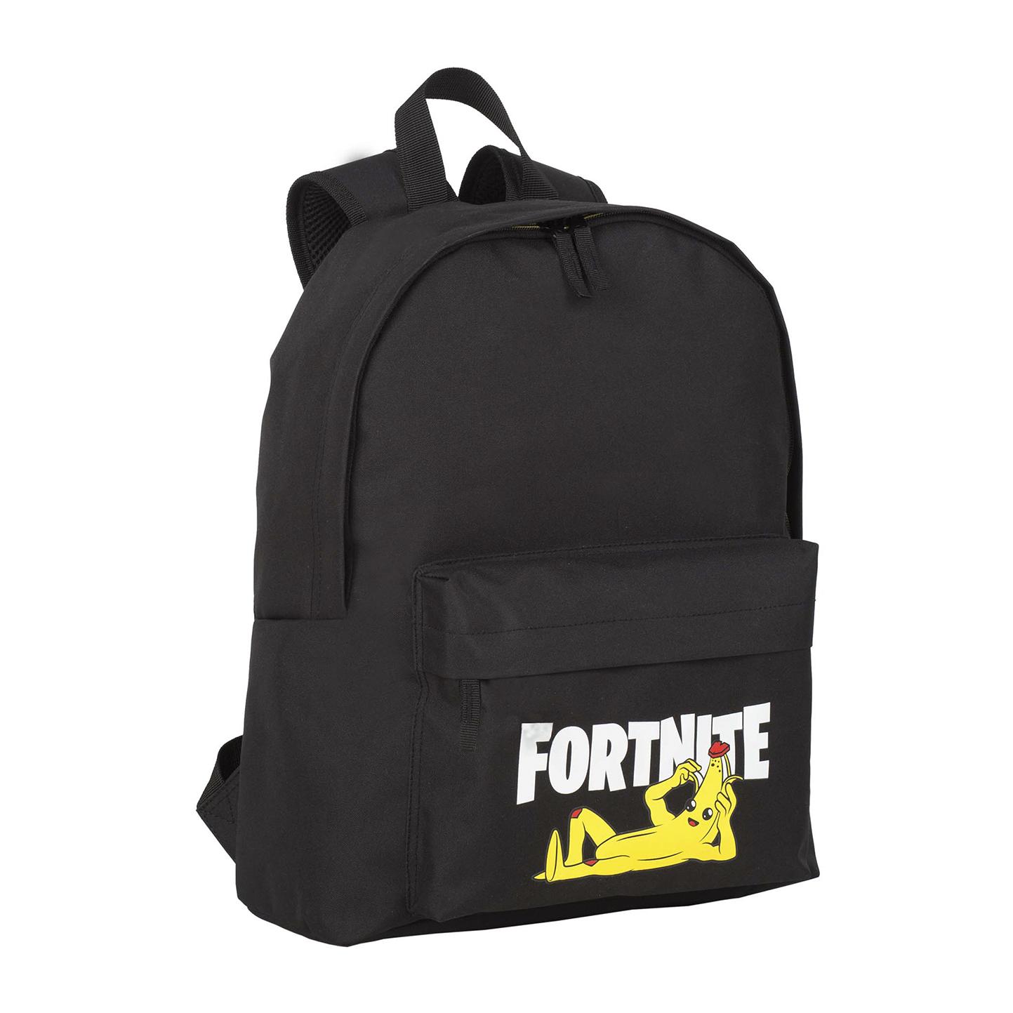 Zaino americano Fortnite Crazy Banana. Scomparto per computer portatile.