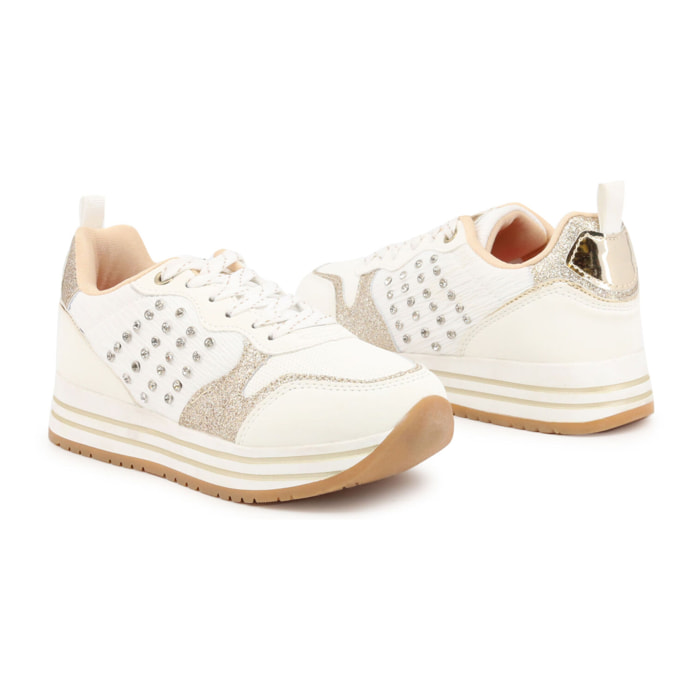 Zapatillas Sneaker para Niña - Shone 9110-010 White