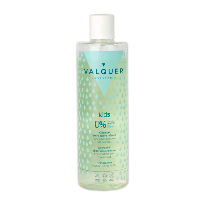 Valquer Champú zero% extra suave Infantil - 400 ml