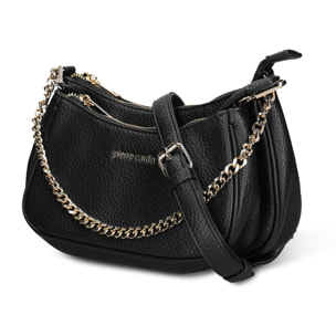 Borsa a tracolla da donna - Modello Novara Pro - Pelle vegana PU - 26.0 x 15.0 x 5.5 cm