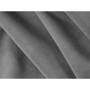 Tête de lit "Provence" 160x120cm en velours gris clair