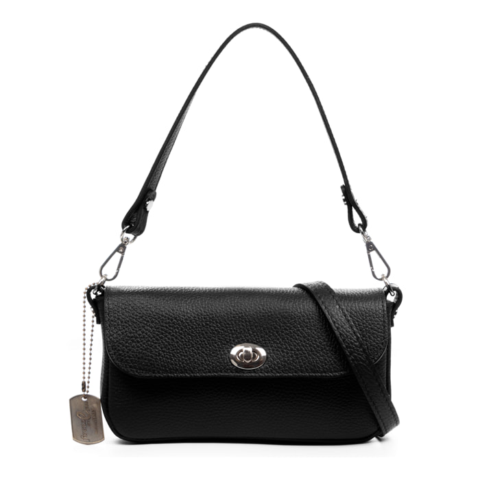 Borsa a tracolla da donna Ardenno. Finitura in vera pelle Dollaro.