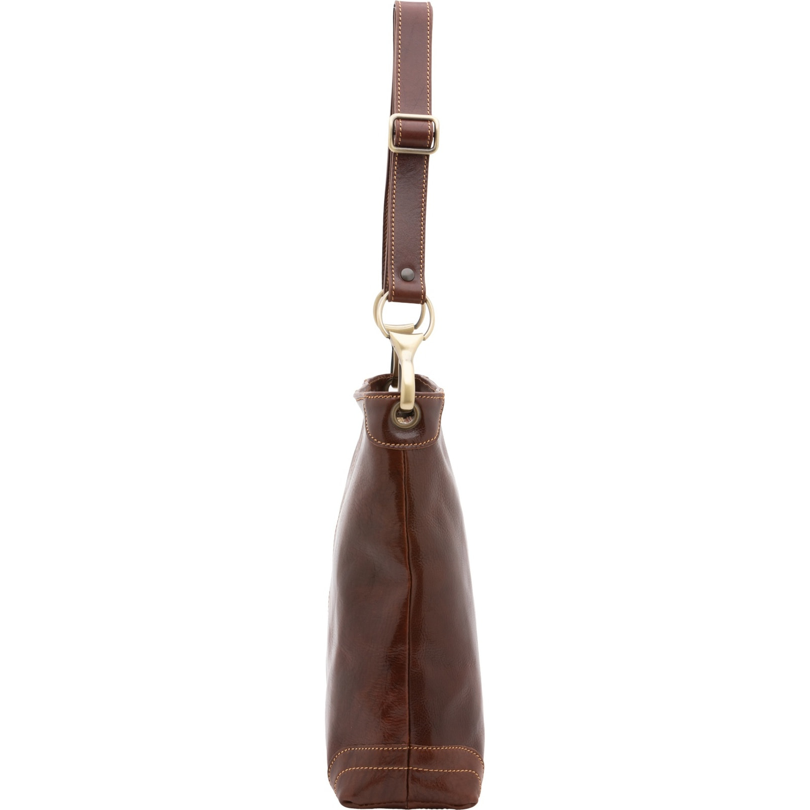 Borsa a spalla da donna - Modello False - 100% pelle - 32.0 x 32.0 x 11.0 cm